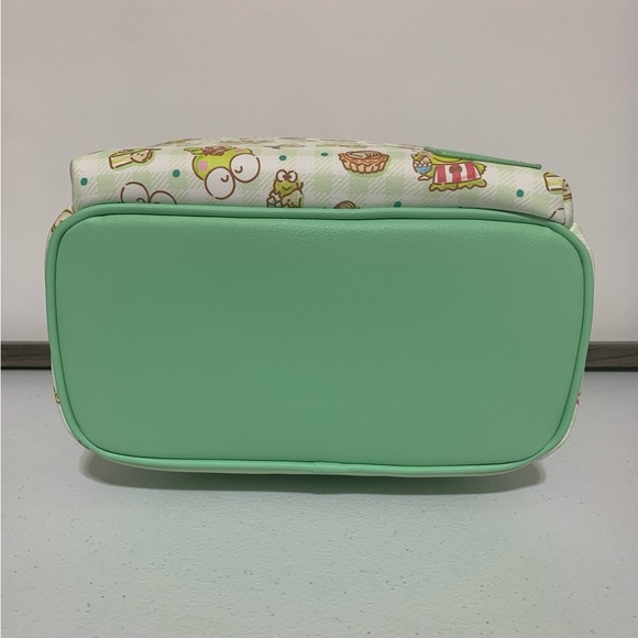 Loungefly Keroppi Snacks Mini Backpack and Card Holder-New - Picture 7 of 10